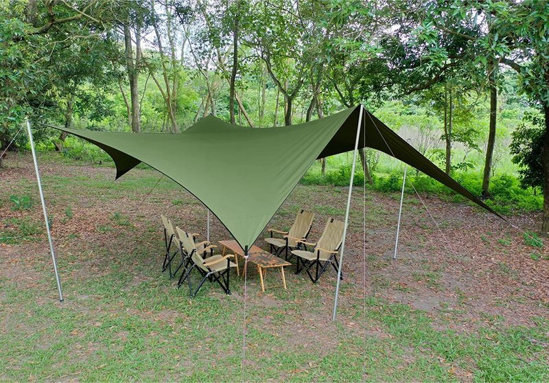 Cotton feel Wing630 canopy - Camping Gear & Picnic Sets - Other Materials Multicolor