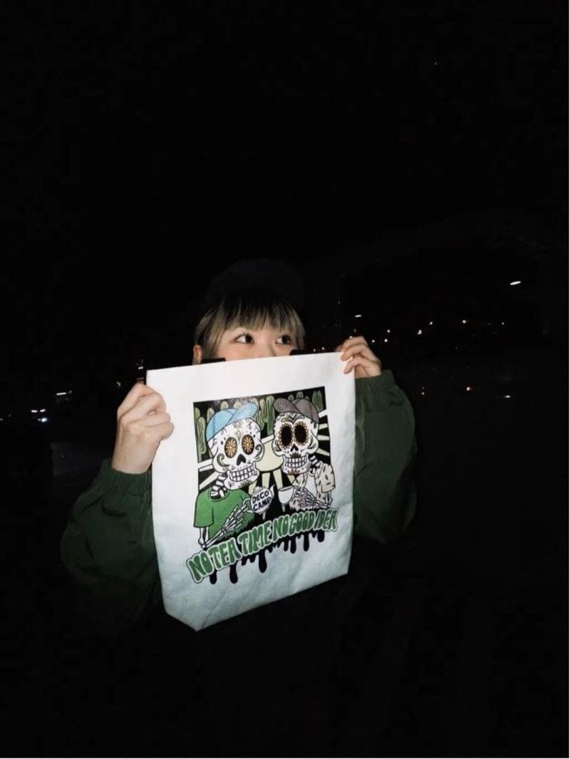 【Limited In-Stock】Oshima Tea Party Limited Waterproof Eco Bag - Handbags & Totes - Other Materials 