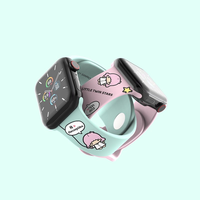 Little Twin Stars x HOOPS Apple Watch 42 / 44 / 45mm 錶帶 - 錶帶 - 塑膠 