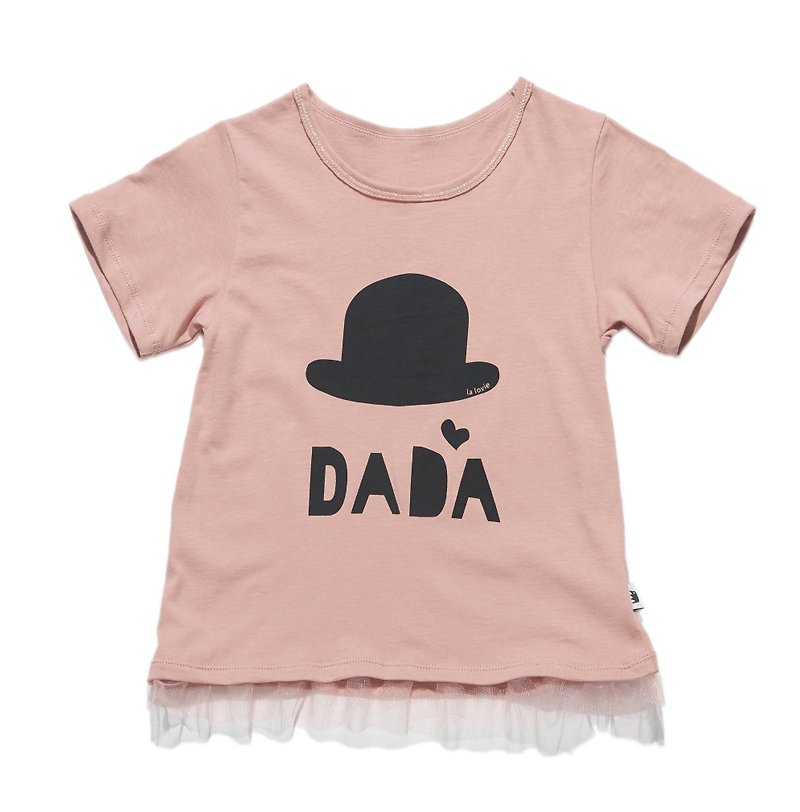 ★ ★ natural and comfortable organic cotton I love dad Pink T_ - Other - Cotton & Hemp 