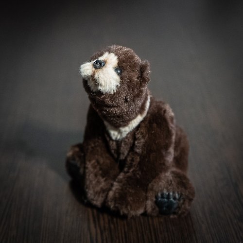 Tasha's craft Mohair Teddy Bear - Stuffed Teddy Bear