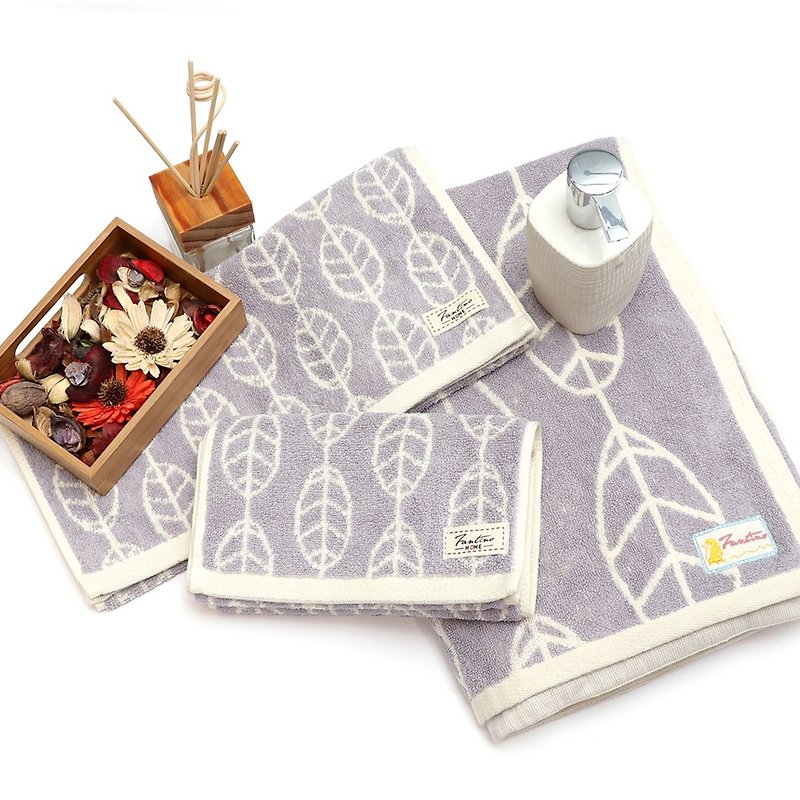 [Blessing bag] thick texture cotton absorbent bath towel + towel + sports towel set (three colors in total) - ผ้าขนหนู - ผ้าฝ้าย/ผ้าลินิน หลากหลายสี