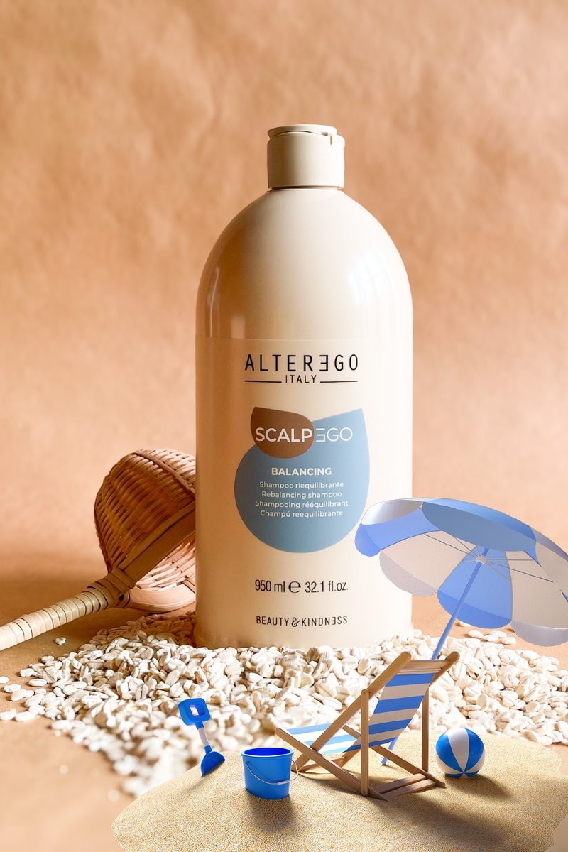 Top Salon ALTEREGO Oil Control and Anti-Dandruff Contains rosemary, sage and other extracts to reduce excess sebum - Shampoos - Eco-Friendly Materials 