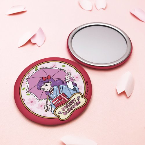 JzFun / Zzifan_z ポータブルミラー (ロマンティックフルサクラ