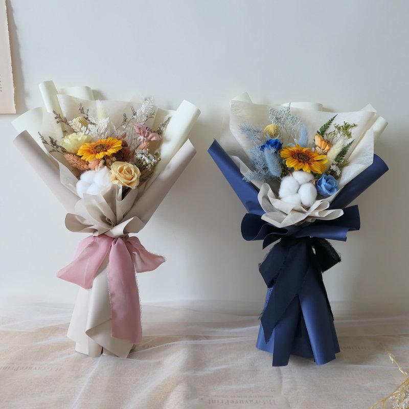 [Sun Rose Waltz-Eternal Flower Bouquet] Thank you bouquet/Graduation bouquet/Lover bouquet - Dried Flowers & Bouquets - Plants & Flowers 