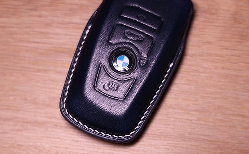 Talos.W_Leather BMW car key case 皮革 車匙