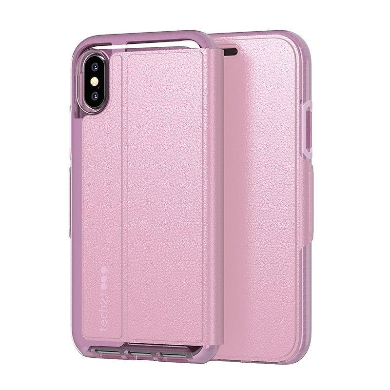 Tech 21防撞軟質保護皮套-iPhone Xs-淡紫(5056234706848) - 其他 - 其他材質 紫色
