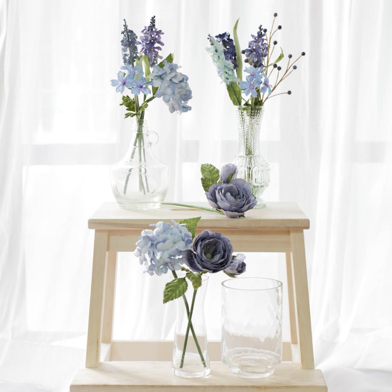 BLUE ROYAL - Small Posie Rooms for Home Decoration - 香氛/精油/擴香 - 紙 藍色