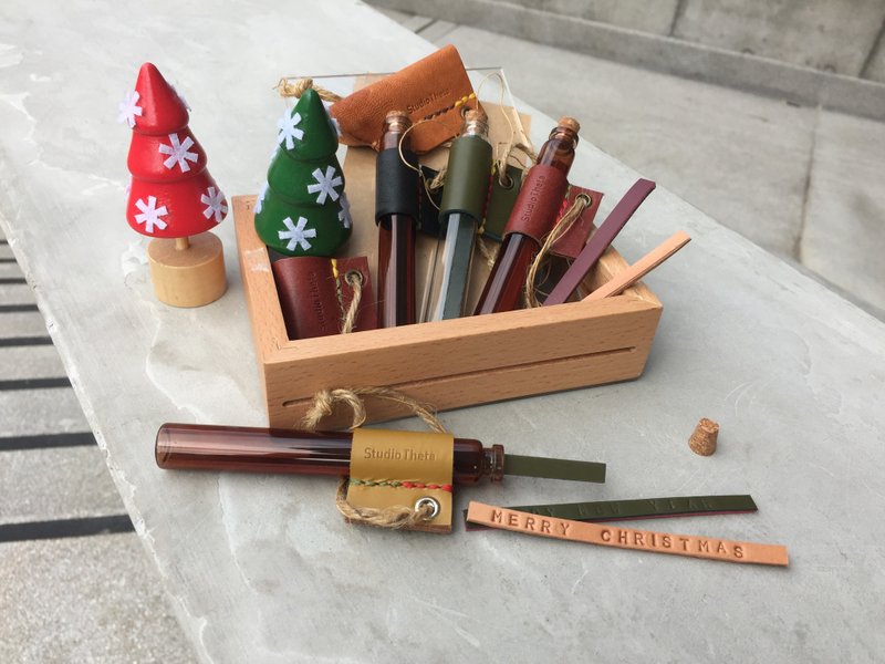 皮中信 (瓶中信) - 情人節 新年 聖誕節 紀念日 節日 玻璃瓶 - 陶藝/玻璃 - 玻璃 