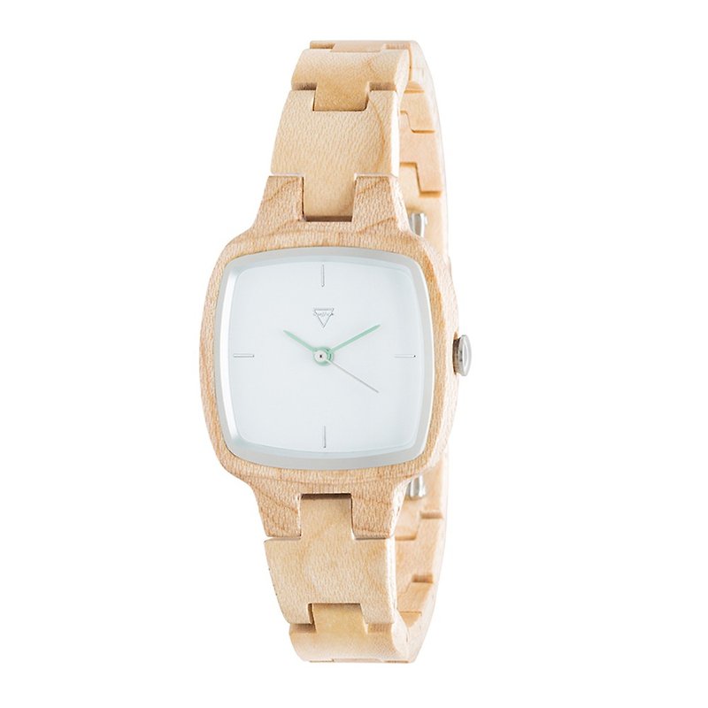 KERBHOLZ-Wood Watch-GRETA-Maple (female) (28mm) - นาฬิกาผู้หญิง - ไม้ สีนำ้ตาล