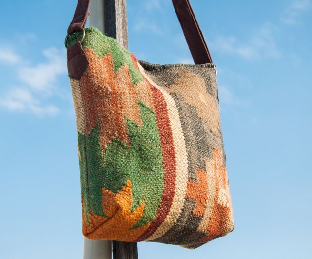 boho carpet bag