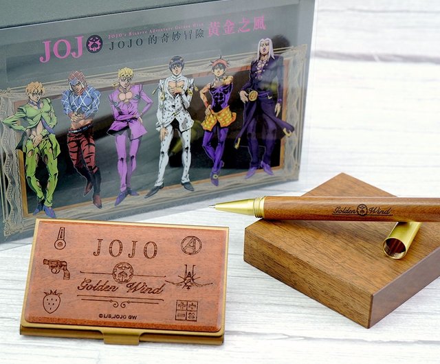 JOJO 名刺入れ ブチャラティ カードケース ジョジョ 黄金の風」ジョルノとブチャラティをイメージした