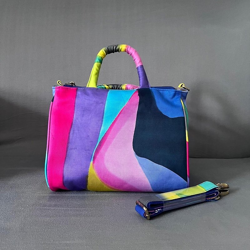 Other Materials Handbags & Totes Multicolor - Bread Bag Canvas Hand paint