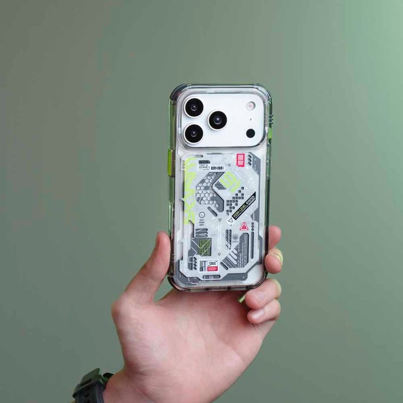 SKINEARMA Spectra 磁吸設計防摔手機殼 附掛繩環 iPhone 17系列 - 手機殼/手機套 - 其他材質 透明