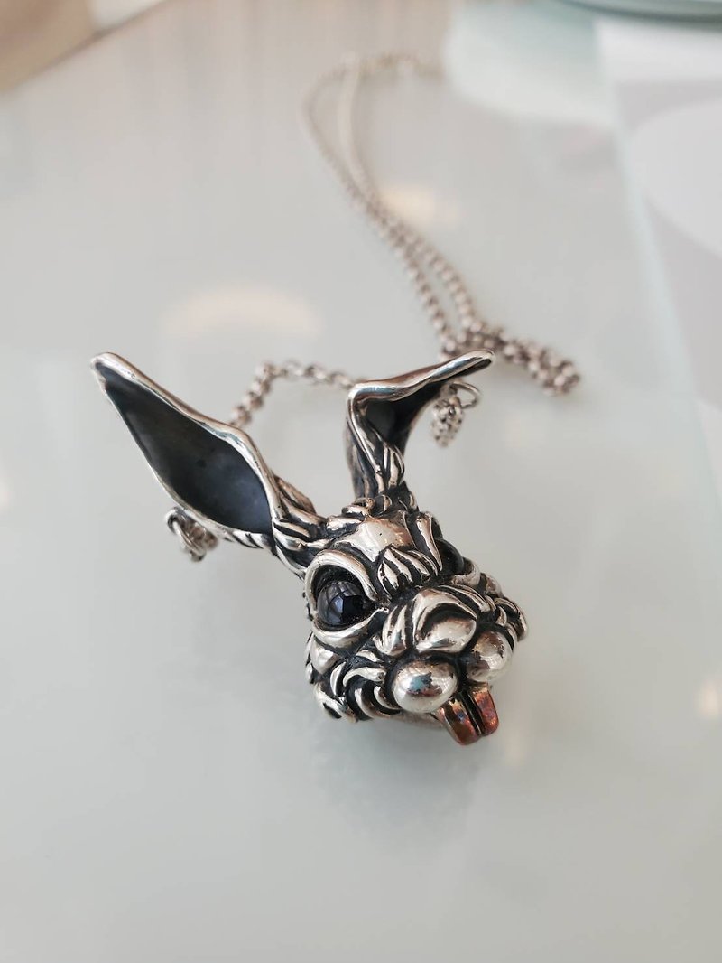 rabbit necklace - Necklaces - Sterling Silver 