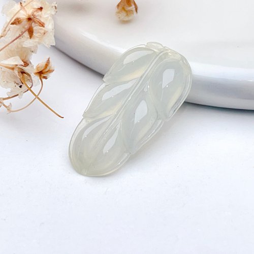 瓔珞珠寶盒 E.L.Jewelry Box 冰種翡翠葉子 | 天然緬甸A貨翡翠 | 送禮