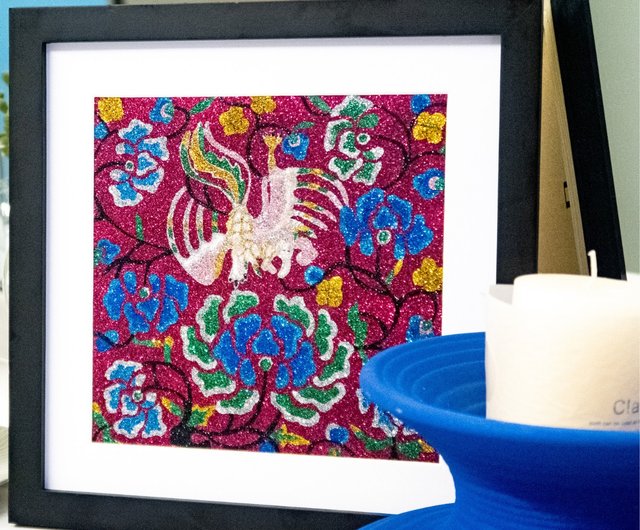 オーダー専用作品・手作り押絵の 壁飾り『牡丹の花』 オーダー専用作品・手作り押絵の 壁飾り『牡丹の花』 オーダー