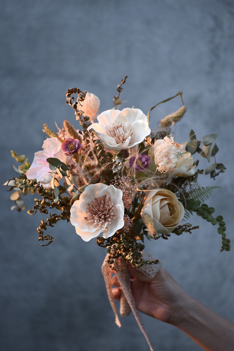 Bridal Bouquet/Dried Herb Bouquet - Dried Flowers & Bouquets - Plants & Flowers 