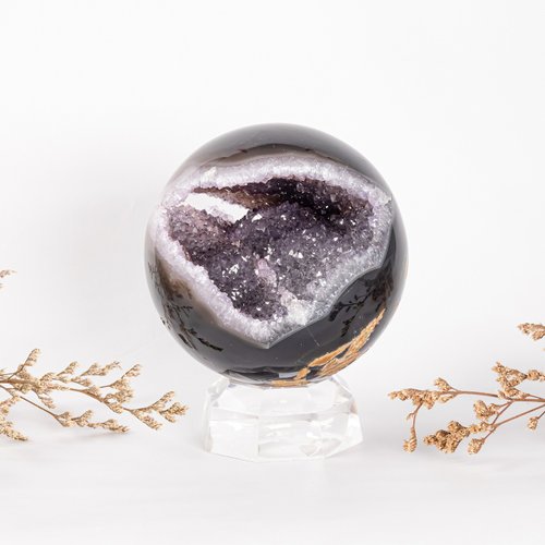 石之王 King Stones - 水晶天然石飾品、原礦 瑪瑙許願晶球 1390750