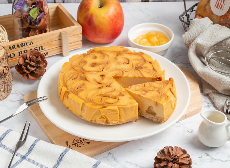 Caramel Apple Heavy Cheesecake (6") - Cake & Desserts - Other Materials 