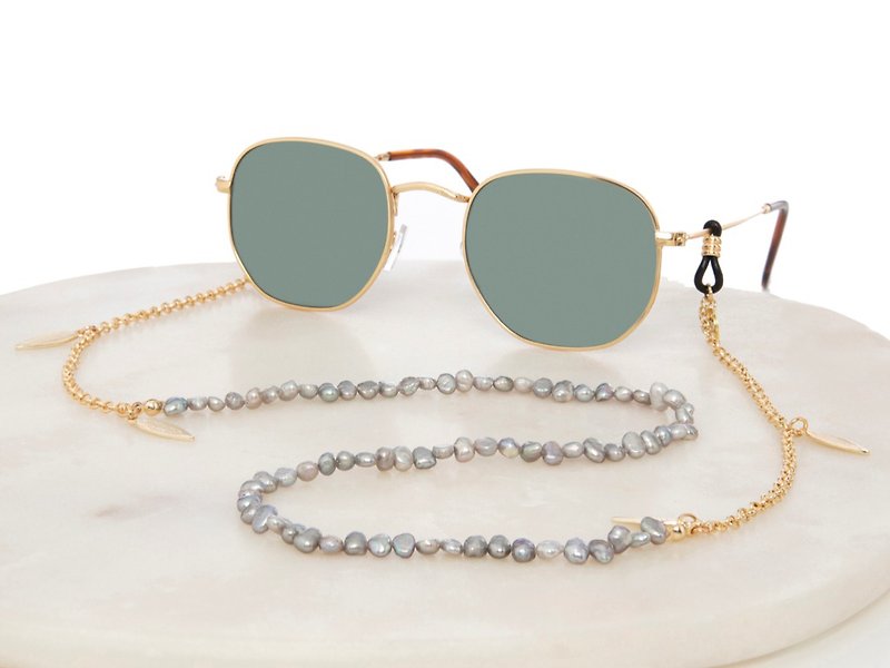 Bead It Pearl Sunglasses Chain - Sunglasses Chains - Other - Stainless Steel 
