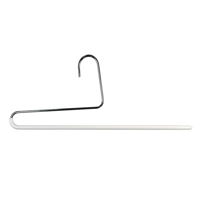 [Germany MAWA] Fashionable and classic storage single-row trouser rack 35cm (white/30 pieces) - Hangers & Hooks - Other Metals White