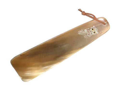AnhCraft Shoehorn Hand-crafted from Bull Horn, Shoe Accessories Gifts for Mom, Friends..