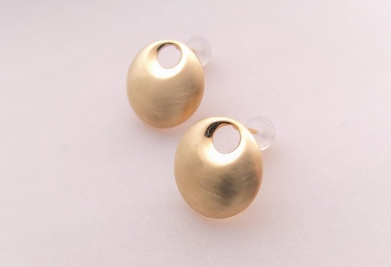 nutto earrings silver925 K18plating - Earrings & Clip-ons - Other Metals Gold