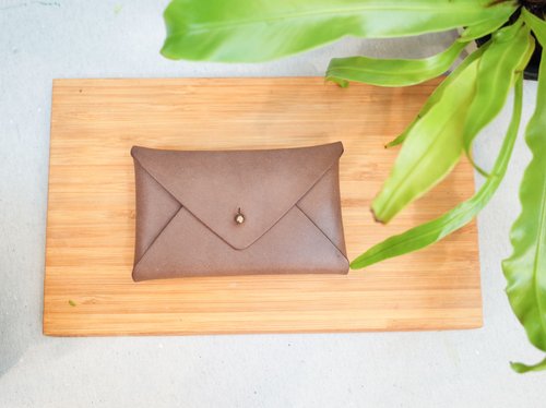 Shekinah Handmade Leather-Envelope Business Card Holder / Card Holder -  Shop shekinah Card Stands - Pinkoi