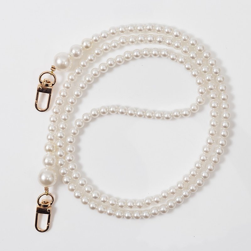 復古珍珠背帶 - 掛繩/吊繩 - 其他材質 