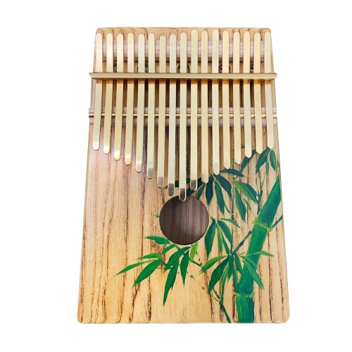 Pangolin，音樂城市工作室 生漆藝術手工卡林巴琴 贈臺灣製書包+琴譜+調音器+展示架 竹款