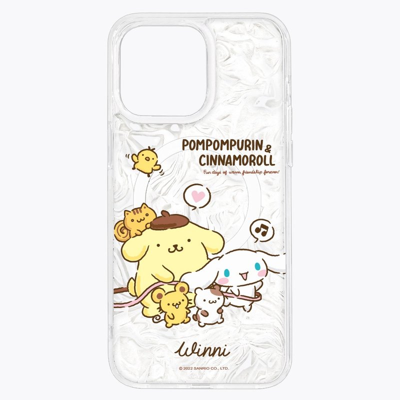 明星運動會－聯名款  潑墨大理石 iPhone 15 14 13 手機防摔殼 - 手機殼/手機套 - 貝殼 透明