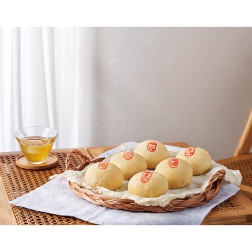 林記糕餅舖 Linhomelybakery Linhomelybakery林記糕餅舖 8入綠豆椪禮盒(肉脯/豆沙/各半)