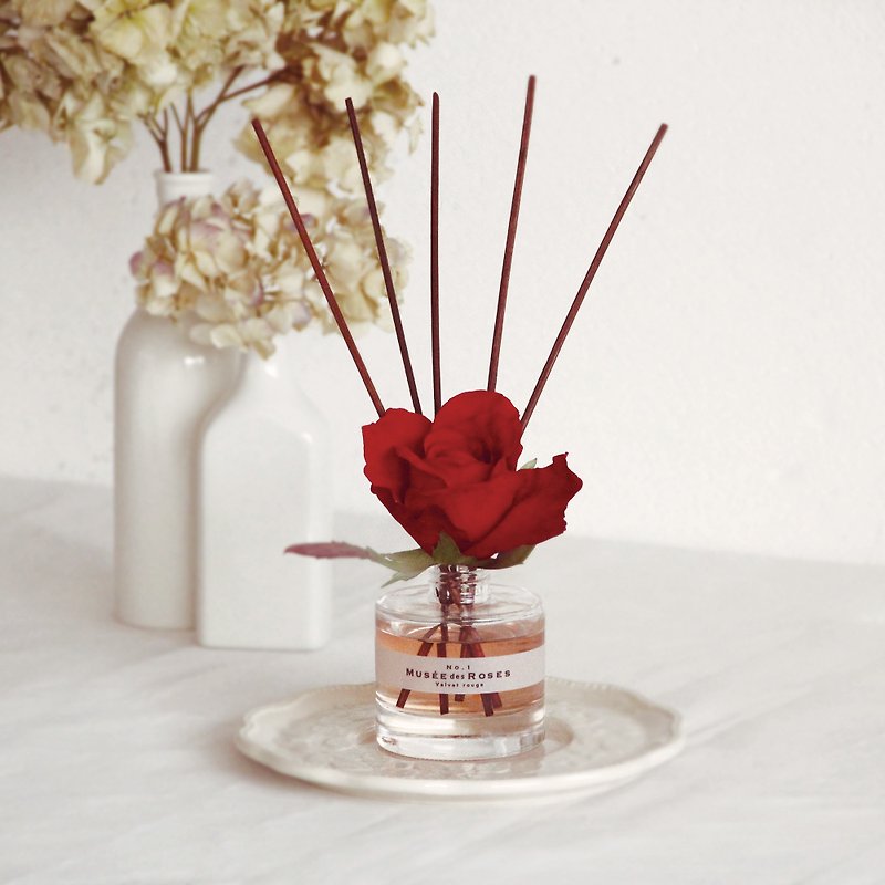 Rose Fragrance Flower Bamboo-A total of 3 styles - น้ำหอม - พืช/ดอกไม้ สีแดง