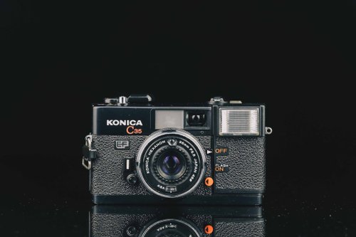 瑞克先生-底片相機專賣 Konica C35 EF #3508 #135底片相機