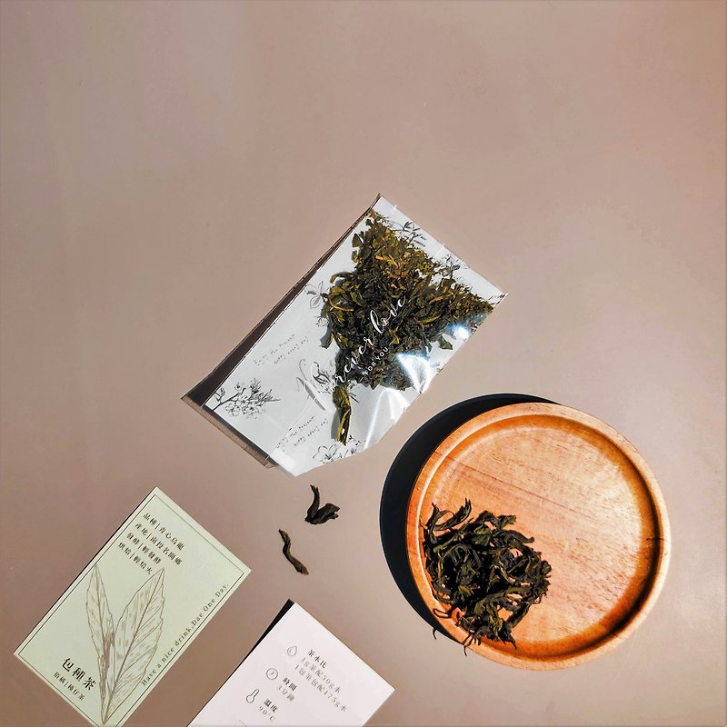 【ブティックグレードの文山包種茶ティーバッグ】 - お茶 - 紙 グリーン