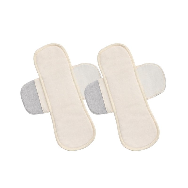 Safe daily use set (2 pieces) - 2 colors in total - Feminine Products - Cotton & Hemp White