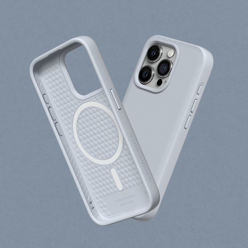 SolidSuit(MagSafe兼容)超強磁吸手機殼/循環灰-for iPhone 系列 - 手機殼/手機套 - 塑膠 灰色
