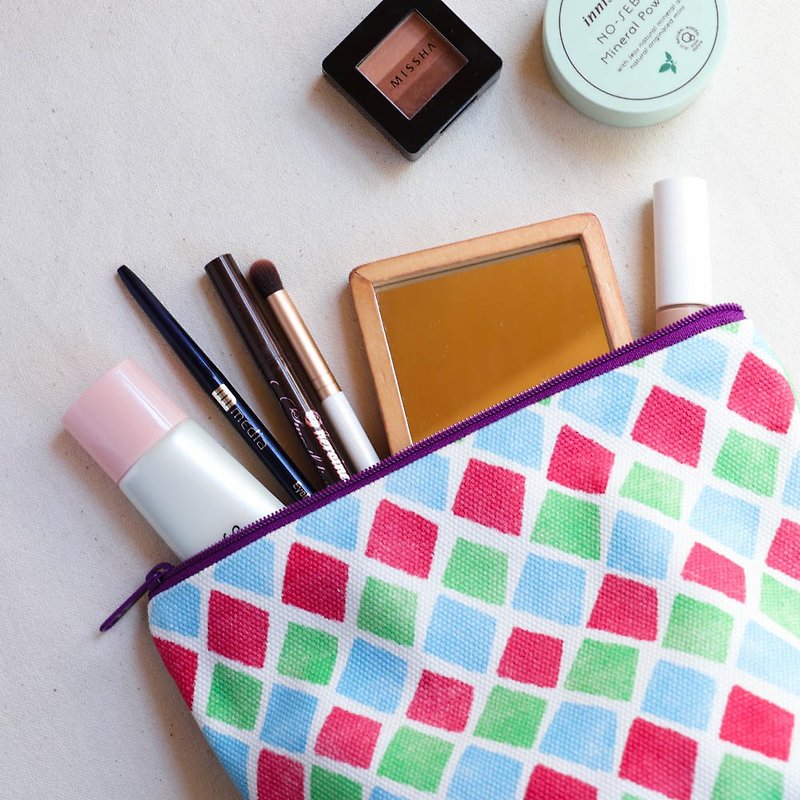 【LAI HAO】Ka-Tsi Style Makeup Bag - กระเป๋าเครื่องสำอาง - วัสดุอื่นๆ 