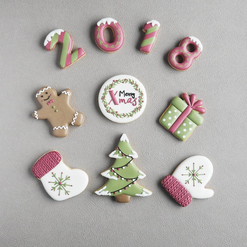 Super-free transport---Liona hand made ((warm Christmas frosting biscuit)) - Handmade Cookies - Fresh Ingredients 