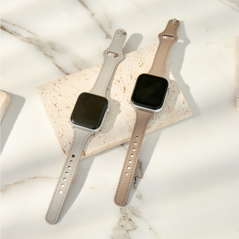 皮革Apple Watch錶帶 - 其他 - 其他材質 透明