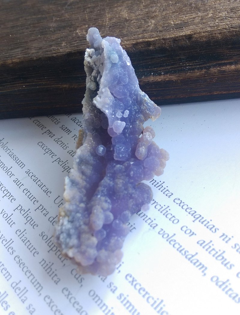 Grape Quartz 印尼產地 葡萄狀 紫色石英 葡萄瑪瑙 天然礦石 原礦 - 擺飾/家飾品 - 其他材質 