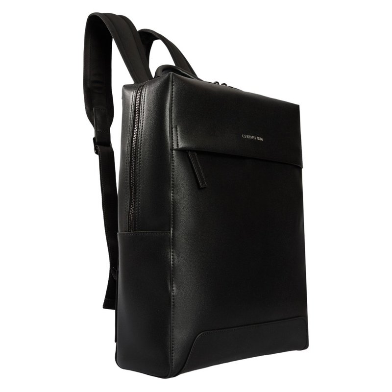 Limited edition 20% off Italian top calfskin backpack, brand new counter display - Backpacks - Genuine Leather Black