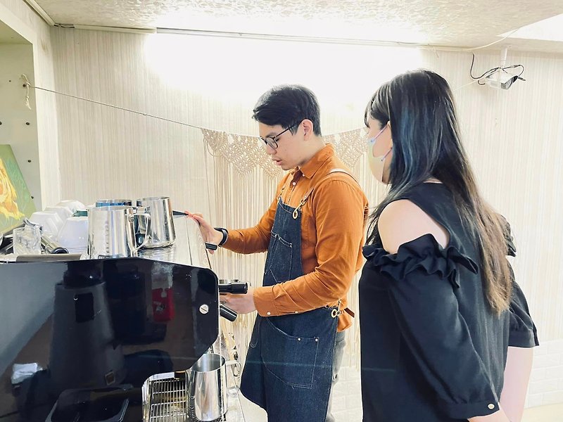 Taipei Songshan Coffee Latte Experience Course Activities Zero-Basic Novice Latte Italian Little Arena - Cuisine - Other Materials 