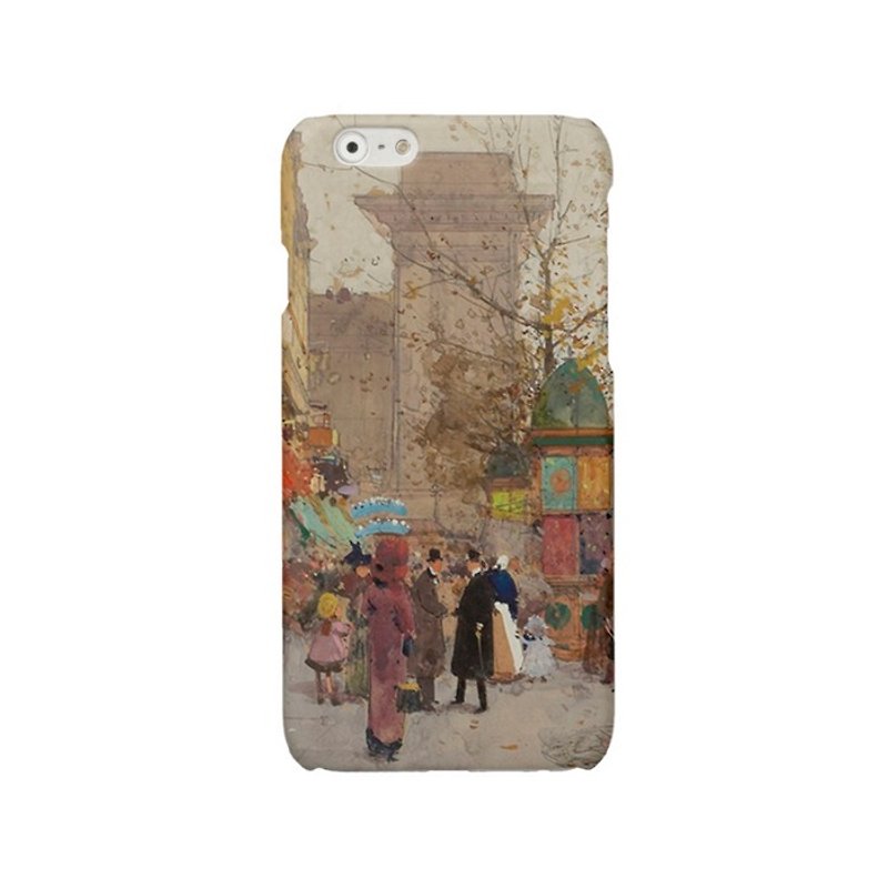 Samsung Galaxy ケース iPhone ケース 電話ケース Paris Impressionism 202 - スマホケース - プラスチック 