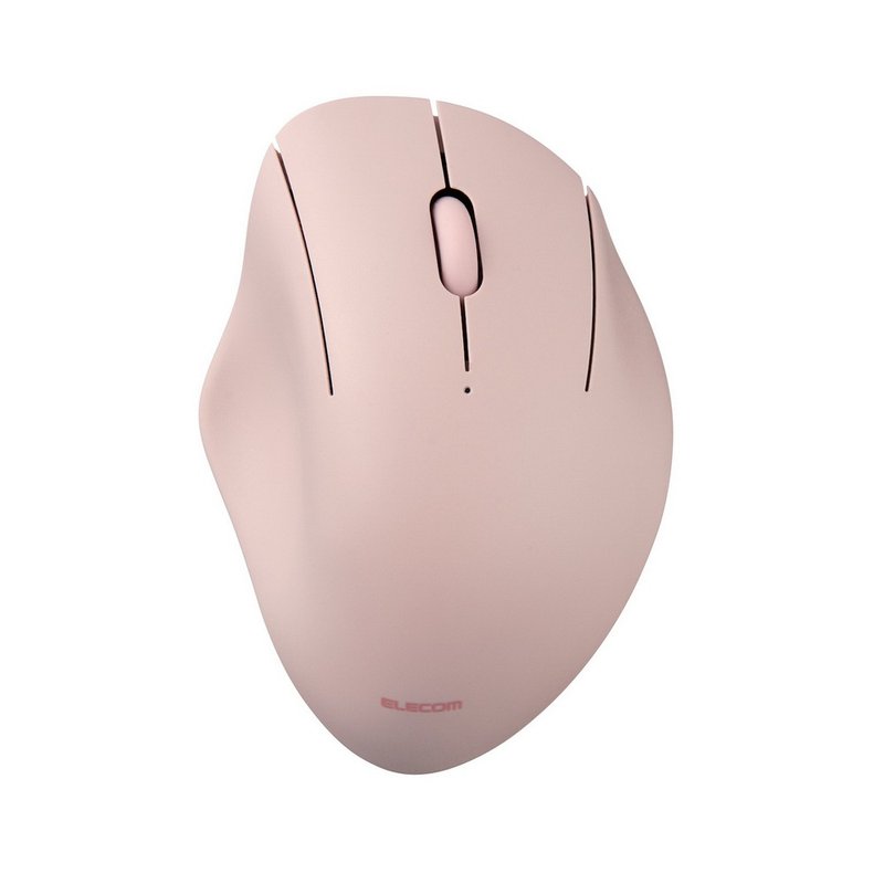 ELECOM Shellpha Silent Wireless 3-Button Mouse Pink - Computer Accessories - Plastic Blue