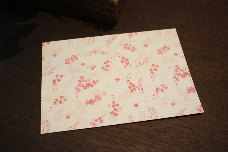 ポストカード_フランスの花の絵 - カード・はがき - 紙 