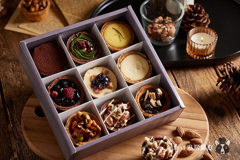 Nine treasures gift box - Cake & Desserts - Fresh Ingredients 