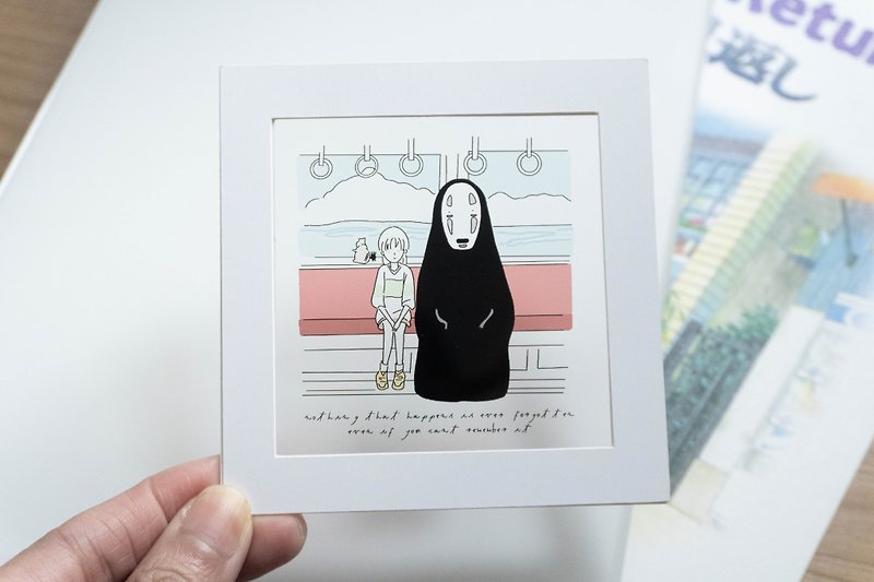 Spirited Away Onigiri | Movie| Romance Transparent Postcard - Cards & Postcards - Other Materials 