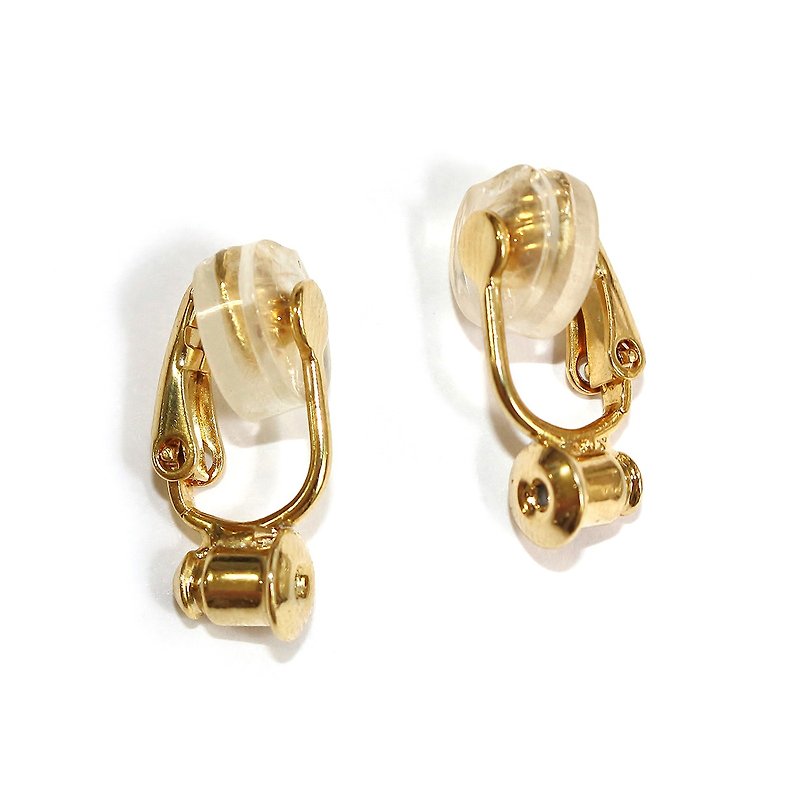 EarringConverter GD / Earring Converter Gold Color OT001GD - Earrings & Clip-ons - Other Metals Gold